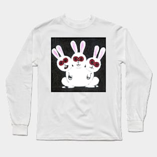 Cerbunus the Guard Rabbit Long Sleeve T-Shirt